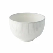 Skodelica za kosmiče SNOW LEAF 10 cm, 200 ml, bela, keramika, MIJ