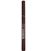 Rimmel WonderInk vodoodporno črtalo za oči v peresniku odtenek 002 Spiced Chestnut 1 ml