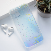 Futrola za telefon Maska Fluid Color za iPhone 13 svetlo plava
