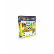 BLUE FOCUS GAMES PUZZLE 24 KOS ŽIVALI NA FARMI