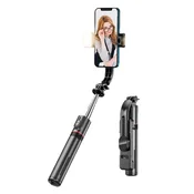 MXM Fangtuosi palica za selfije z LED lučmi in Bluetooth + vgrajen stativ