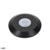 Bemko gibalni senzor za nadometno montažo 360°, črn, 230 V BM-B50-SES05BL-A