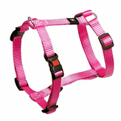 Oprsnica za pse Ziggi Pink Flamingo - 60-85cm/25mm