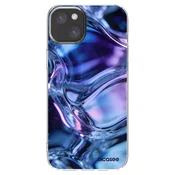 Silikonski prozorni ovitek za Apple iPhone 15 Plus - Iris liquid