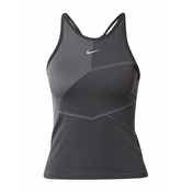 NIKE Sportski top, crna / bijela