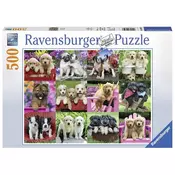 Ravensburger - Puzzle Puppy Pals - 500 kosov