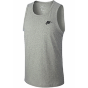 Nike Sportswear Majica Club, siva