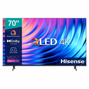 Smart TV Hisense 70E7HQ Wi-Fi 70 4K Ultra HD QLED