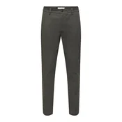 Only & Sons Chino hlače ONSLOOM temno siva