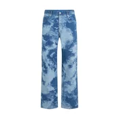 KARL LAGERFELD JEANS Kavbojke moder denim/bela