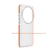 Xingqiuweishi Maska za mobilni telefon Xiaomi 15 Ultra, Belo-narandžasta