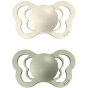 BIBS Couture Natural Rubber 1 duda Ivory/Sage 2 kos