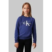 Otroški bombažen pulover Calvin Klein Jeans IU0IU00675