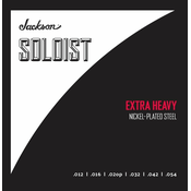 Jackson Soloist Strings Extra Heavy 12-54
