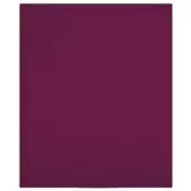 Plahta s gumicom od žerseja bordo 160x200 cm pamucna
