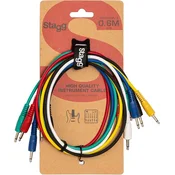 Stagg SPC060MJ E 60 cm Ravni - Ravni Patch kabel