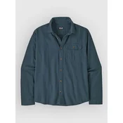Patagonia LW Fjord Flannel Shirt summit blue