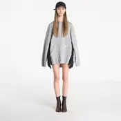 Obleka MM6 Mini Dress Light Grey Melange M
