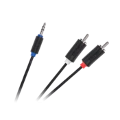slomart Kabel Cabletech Jack 3.5 mm na 2x RCA, 5m