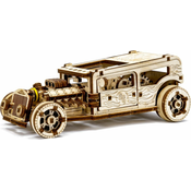 WOODEN CITY 3D sestavljanka Car Hot Rod 141 kosov