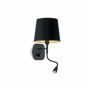 Ideal Lux - LED Stenska svetilka NORDIK 1xE14/40W + LED/1,5W/230V