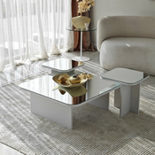 HANAH HOME Set stolova Jazz White