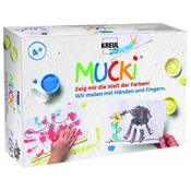 Prstne barve za MUCKI set - Slikajmo z rokami in prsti (barve)