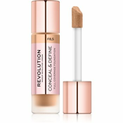 Makeup Revolution Conceal & Define prekrivni tekoči puder odtenek F8,5 23 ml