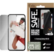 Kaljeno steklo UWF Privacy za Samsung Galaxy A56 5G, Črna, SAFE by PanzerGlass
