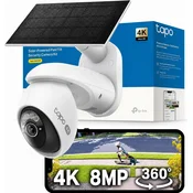 Tapo C660 KIT 4K 360° nadzorna kamera - solarna, baterija 10000mAh, KI zaznava
