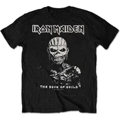 Iron Maiden The Book of Souls White Contrast Black M Majica