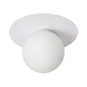 Lucide 79187/01/31 - Stropna svetilka TRICIA 1xE27/15W/230V pr. 25 cm bela