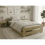 Ljubki dom Postelja Emily 90 x 200 cm bor Posteljno dno: Lamelno posteljno dno, Vzmetnica: Vzmetnica Coco Maxi 19 cm