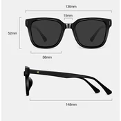 Loho Unisex naocare za sunce, Crne