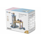 Viga Toys Lesena garaža