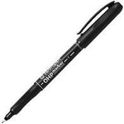 Marker Centropen 2636 F permanentni črni 0,6 mm