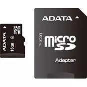 memorijska kartica Adata SD MICRO 16GB HC Class4 + 1ad