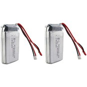 Baterija Lipo za polnjenje 7,4 V 1500 mAh 2 kosa | Združljivo z Wltoys V913 L959 L969