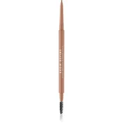 MUA Makeup Academy Brow Define natančni svinčnik za obrvi s krtačko odtenek Light Brown
