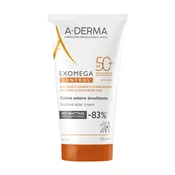 A-Derma Exomega Control emolientna krema za zaščito pred soncem – ZF 50+, 150 ml
