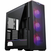 PHANTEKS ECLIPSE G500A TEMPERED GLASS D-RGB LED ATX črno ohišje