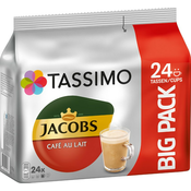Jacobs Douwe Egberts Tassimo CAFE au lait VELIKO PAKIRANJE kapsul 24 kos