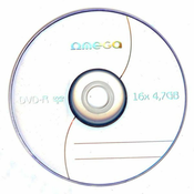 OMEGA DVD-R, 4.7 GB, 16X, 1/1