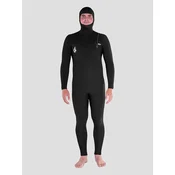 Volcom 4/3mm Hooded Chestzip Full Wetsuit black