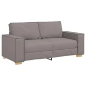 Vidaxl Dvosed kavč taupe 180x78x84 cm blago