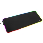 Velika igralna podloga za miško in tipkovnico z LED osvetlitvijo 780 × 300 mm 84-404-