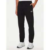 EA7 Emporio Armani Spodnji del trenirke 8NPP65 PJVRZ 1200 Črna Regular Fit