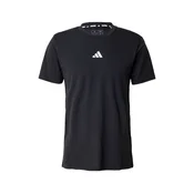 ADIDAS PERFORMANCE Funkcionalna majica Designed for Training Workout, črna