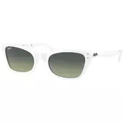 Ray-Ban Lady Burbank RB2299 975/BH Bijeli/Zeleni