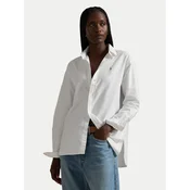 Polo Ralph Lauren Srajca 211956604001 Bela Relaxed Fit